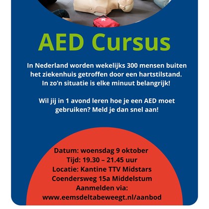 AED Cursus 9 oktober 2024